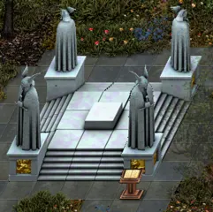 Lotor's Summer Palace, the hub of the portals