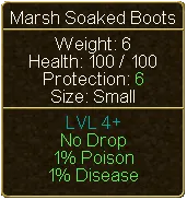 Marsh Soaked Boots (tooltip)