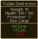 Triddle Shell Armor (tooltip)