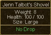 Jenn Talbots Shovel (tooltip)