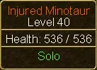 Injured Minotaur (tooltip)
