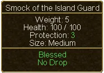 Smock of the Island Guard (tooltip)