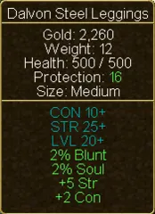 Dalvon Steel Leggings (tooltip)