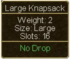 Large Knapsack (tooltip)