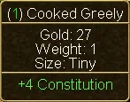 Cooked Greely (tooltip)