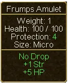 Frumps Amulet (tooltip)