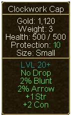 Clockwork Cap (tooltip)