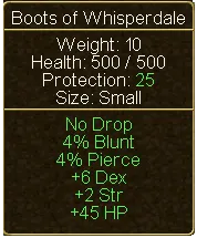 Boots of Whisperdale (tooltip)