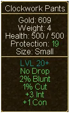 Clockwork Pants (tooltip)