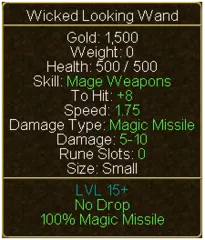Wicked Looking Wand (tooltip)