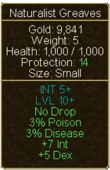 Naturalist Greaves (tooltip)
