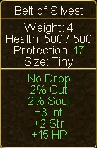 Belt of Silvest (tooltip)