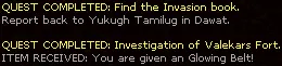Valekar Fortress Ending