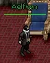 A town's patron, here Lord Aelfwyn