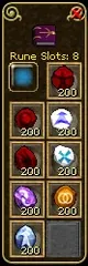 The rune case